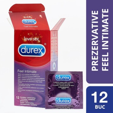 DUREX FEEL INTIMATE PREZERVATIV 12BUC 2