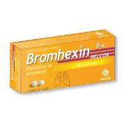 HELCOR BROMHEXIN 8MG X 20 COMPRIMATE