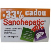 ZDROVIT SANOHEPATIC 40+ 30 CAPSULE + 33% CADOU
