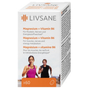 LIVSANE MAGNEZIU+B6 60 TABLETE