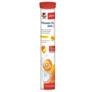 DOPPELHERZ AKTIV VITAMINA D3 2000UI X15 COMPRIMATE EFERVESCENTE