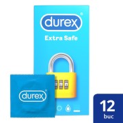 DUREX PREZERVATIVE EXTRA SAFE 12 BUCATI