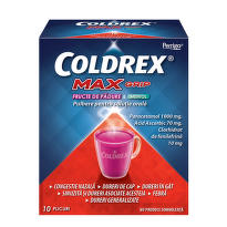 COLDREX MAXGRIP FRUCTE DE PADURE SI MENTOL 10PLICURI