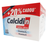 ZDROVIT CALCIDIN 60PLICURI 20% CADOU