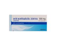 ZENTIVA ACID ACETILSALICILIC 500MG X 20 COMPRIMATE