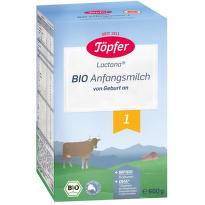 TOPFER LAPTE PRAF BIO 1 0-6LUNI 600G