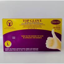 TOP GLOVE MANUSI EXAMINARE MARIME L 100BUC