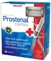 PROSTENAL CONTROL 60 TABLETE + BRICEAG MULTIFUNCTIONAL CADOU