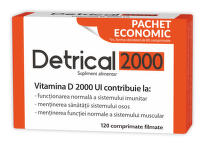 ZDROVIT DETRICAL D3 2000UI X 120 COMPRIMATE