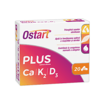 OSTART PLUS CA+K2+D3 20 COMPRIMATE FILMATE