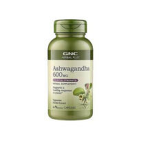 GNC HERBAL+ ASHWAGANDHA 600 MG 60 CAPSULE