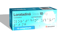 SLAVIA LORATADINA 10MG X 10 COMPRIMATE