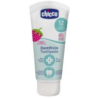 CHICCO 2321-9 PASTA DE DINTI 12LUNI+ CU AROMA DE CAPSUNI 50ML