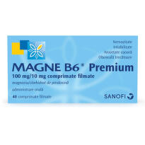 MAGNE B6 PREMIUM 40 DE COMPRIMATE FILMATE
