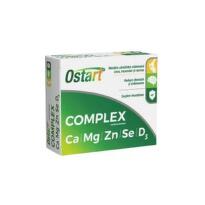 OSTART COMPLEX CA+MG+ZN+SE+D3 30 COMPRIMATE FILMATE FITERMAN
