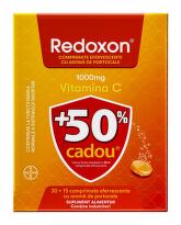REDOXON VITAMINA C 1G PORTOCALA 45 COMPRIMATE EFERFESCENTE 1+50% CADOU
