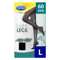 SCHOLL LIGHT LEGS 60 DEN BLACK L