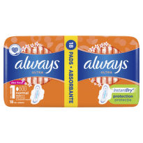 ALWAYS ULTRA FRESH DUO PACK ABSORBANTE 18BUC