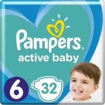 PAMPERS ACTIVE BABY 13-18 KG 32 BUCATI MARIMEA 6