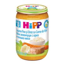 HIPP 258 CARNE VITEL SI LEGUME FINE 220G