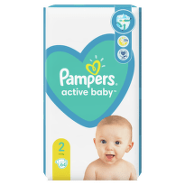 PAMPERS ACTIVE BABY 4-8KG 64 BUCATI MARIMEA 2