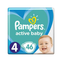 PAMPERS ACTIVE BABY 9-14 KG 46 BUCATI MARIMEA 4