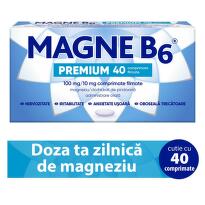 MAGNE B6 PREMIUM 40 DE COMPRIMATE FILMATE