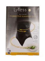 LYTESS 044 CHILOT CORECTOR CU TALIE INALTA PENTRU ABDOMEN BLACK MARIME XXL