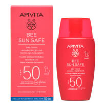 APIVITA BEE SUN SAFE CREMA PROTECTIE SOLARA FLUIDA INVIZIBIL SPF50 50ML