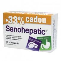 ZDROVIT SANOHEPATIC 30 CAPSULE + PROMO 33% CADOU