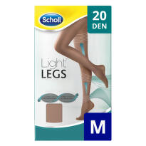 SCHOLL LIGHT LEGS 20 DEN BEIGE M