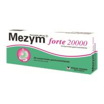 MEZYM FORTE 20.000UI X 20 COMPRIMATE GASTROREZISTENTE