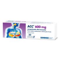 ACC 600MG X 20 COMPRIMATE EFERVESCENTE